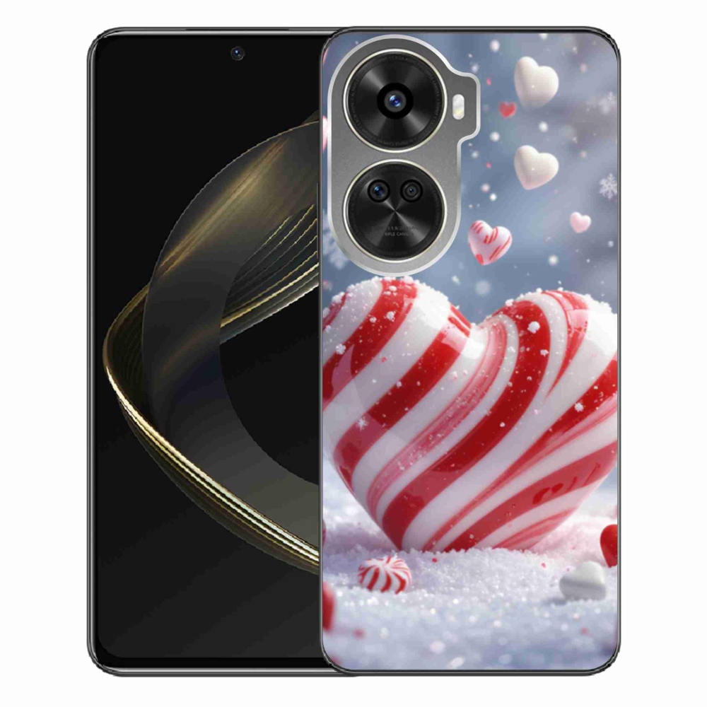 Gélový kryt mmCase na Huawei Nova 12 SE - sladké srdce