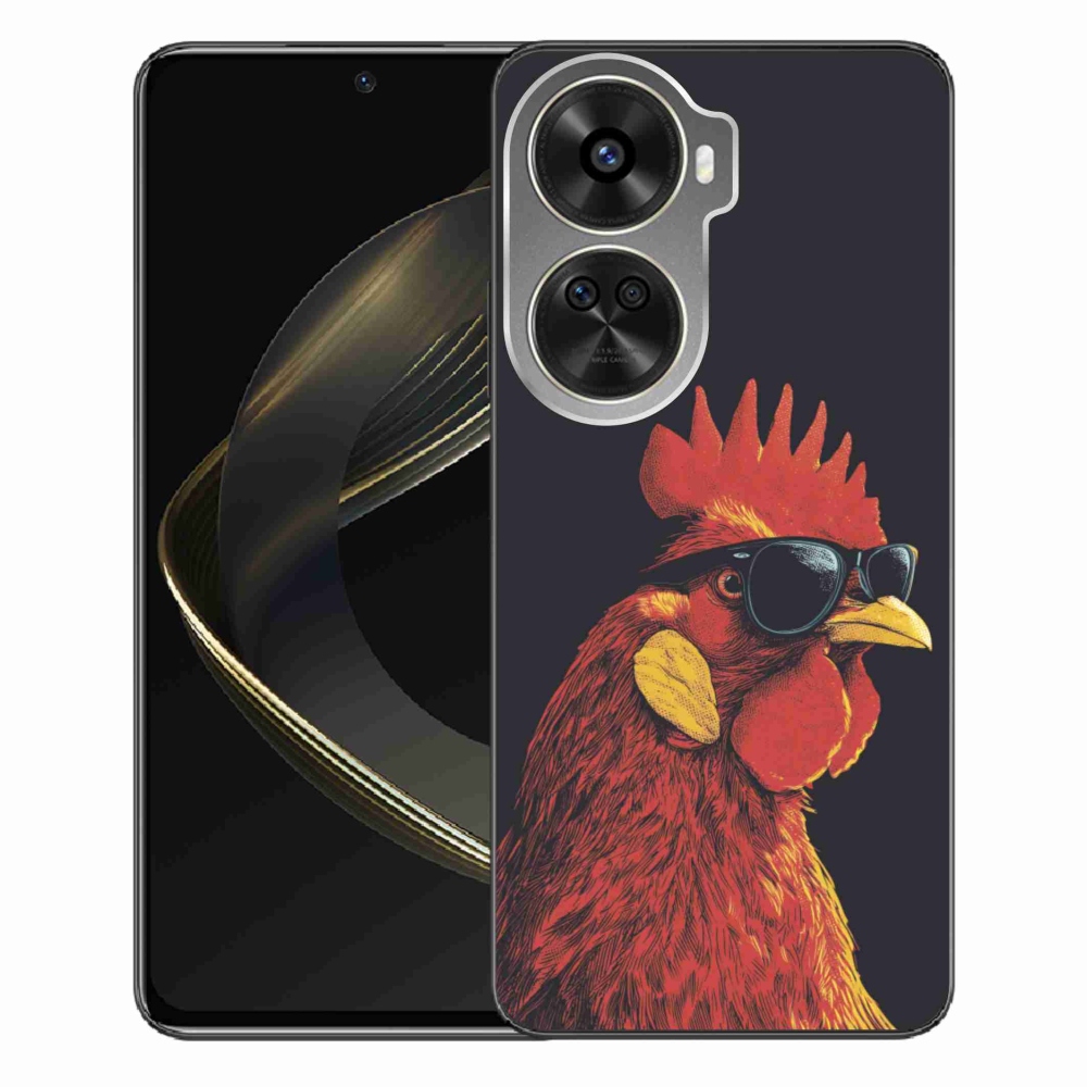 Gélový kryt mmCase na Huawei Nova 12 SE - štýlový kohút
