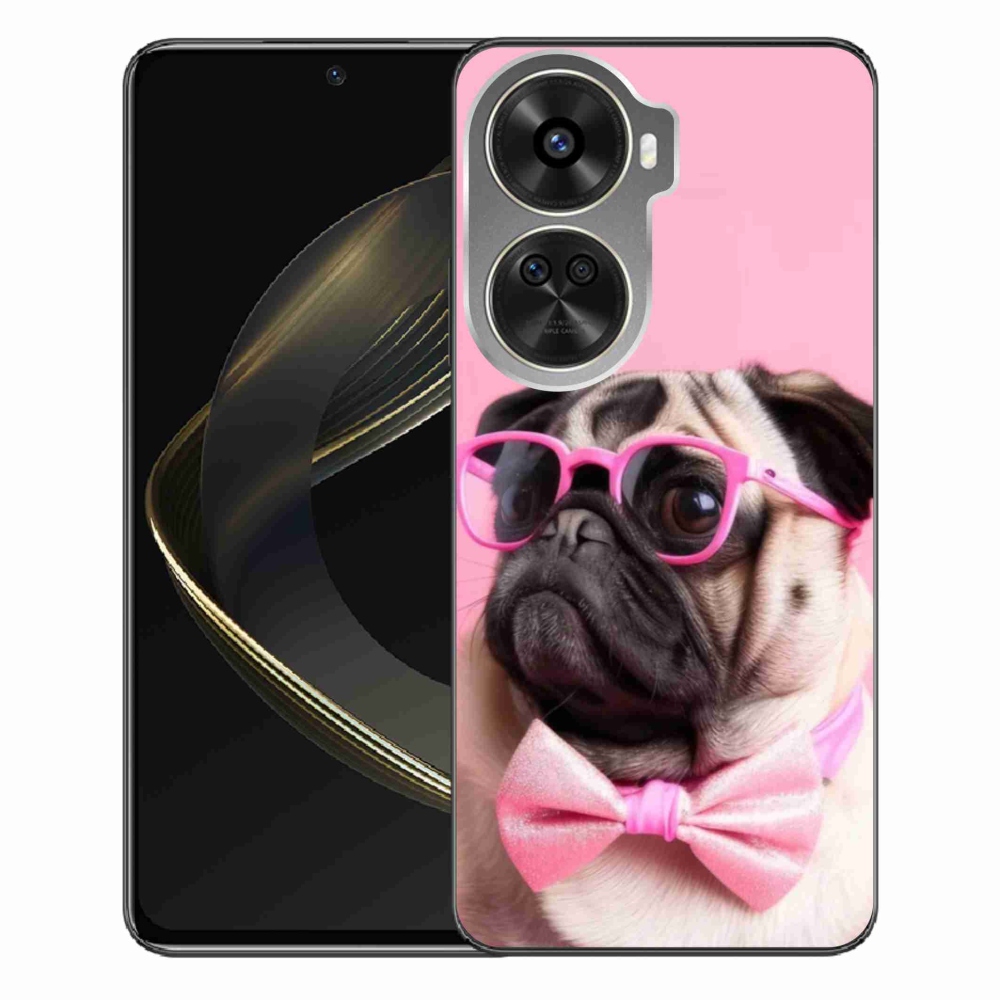Gélový kryt mmCase na Huawei Nova 12 SE - štýlový mops