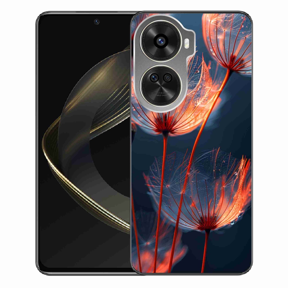 Gélový kryt mmCase na Huawei Nova 12 SE - svetielkujúca páperie