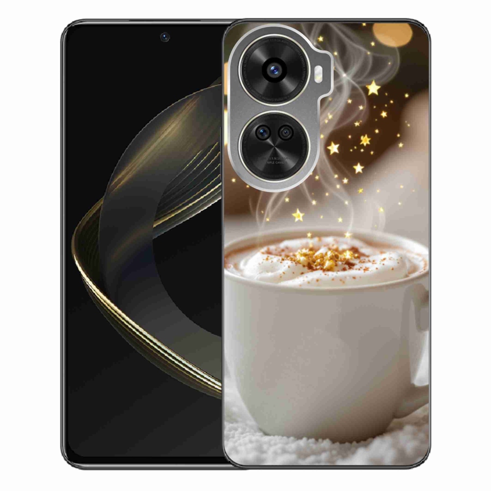Gélový kryt mmCase na Huawei Nova 12 SE - vianočný horúci nápoj