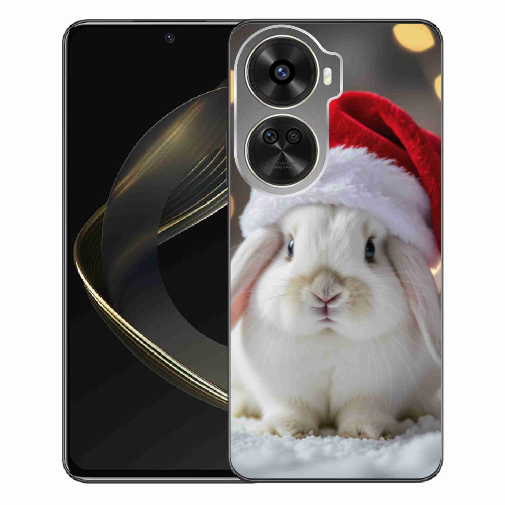 Gélový kryt mmCase na Huawei Nova 12 SE - vianočný králik