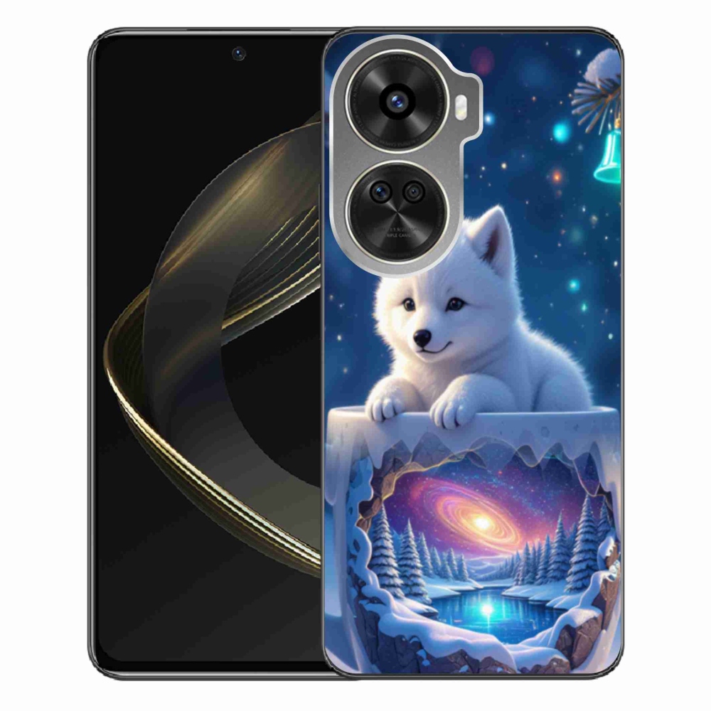 Gélový kryt mmCase na Huawei Nova 12 SE - vianočné šteňa