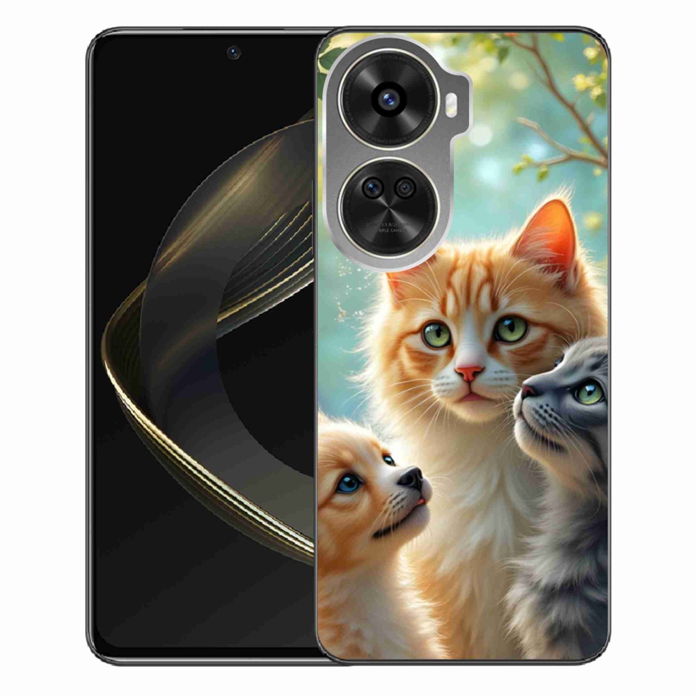 Gélový kryt mmCase na Huawei Nova 12 SE - zvieracie priateľstvo 2