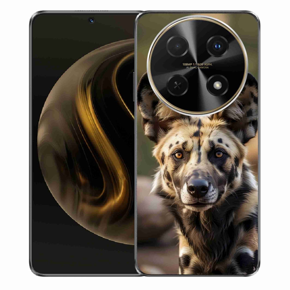 Gélový kryt mmCase na Huawei Nova 12i - africký divoký pes