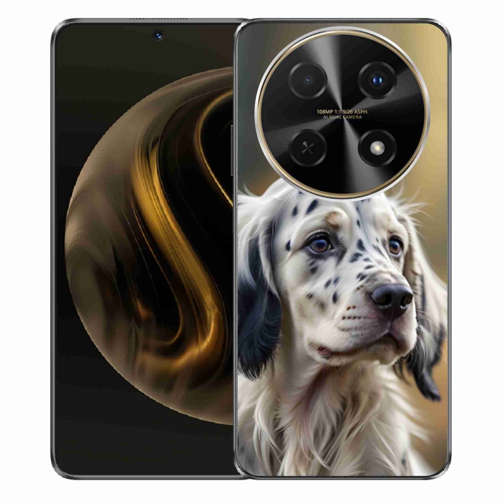 Gélový kryt mmCase na Huawei Nova 12i - anglický seter