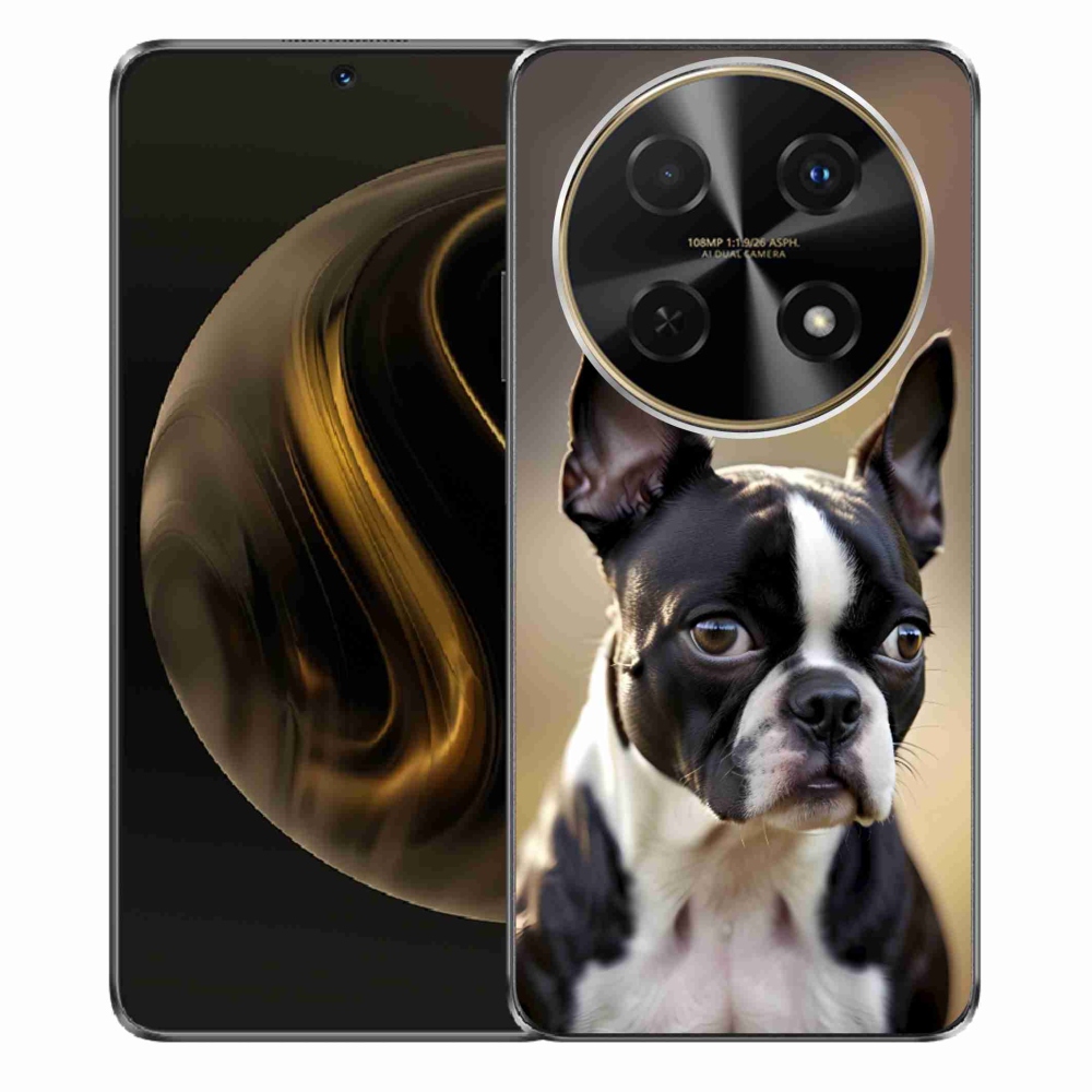 Gélový kryt mmCase na Huawei Nova 12i - bostonský teriér