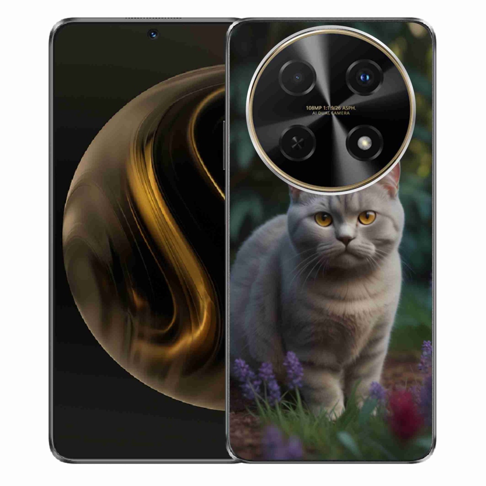 Gélový kryt mmCase na Huawei Nova 12i - britská mačka