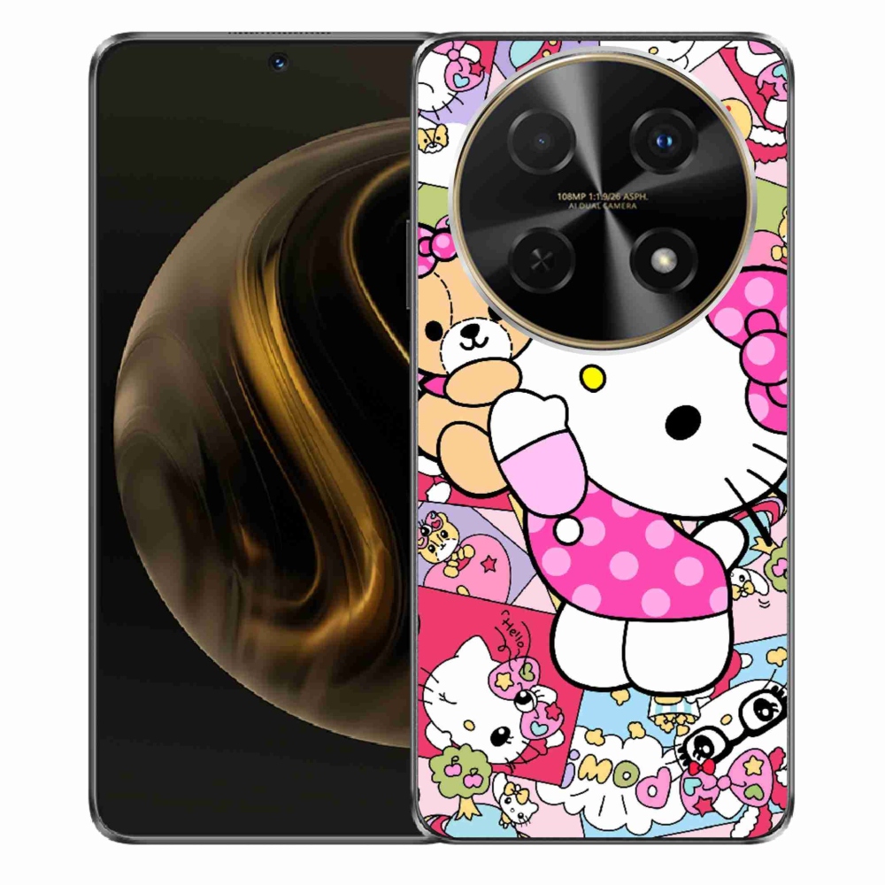 Gélový kryt mmCase na Huawei Nova 12i - cute kitty