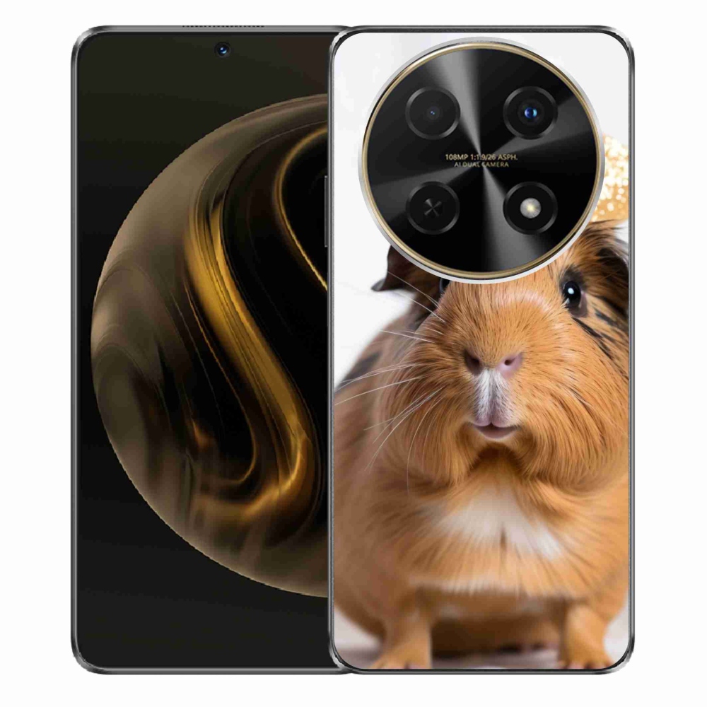Gélový kryt mmCase na Huawei Nova 12i - hnedé morča