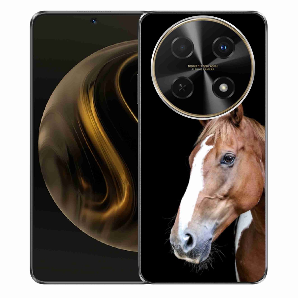 Gélový kryt mmCase na Huawei Nova 12i - hnedý kôň 3