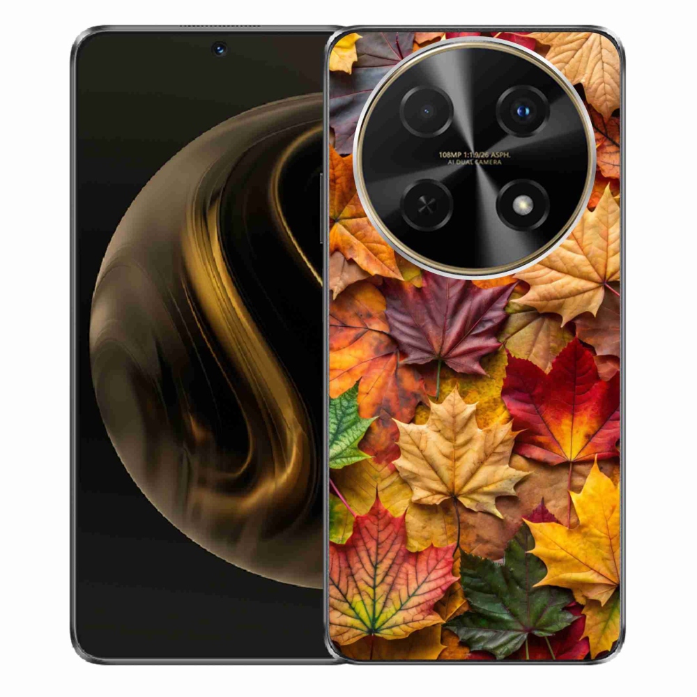 Gélový kryt mmCase na Huawei Nova 12i - javorové listy 2