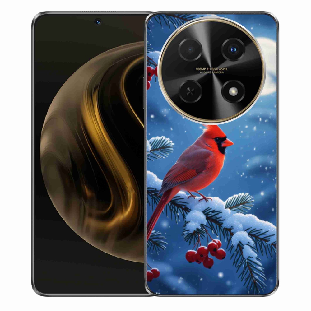 Gélový kryt mmCase na Huawei Nova 12i - kardinál červený