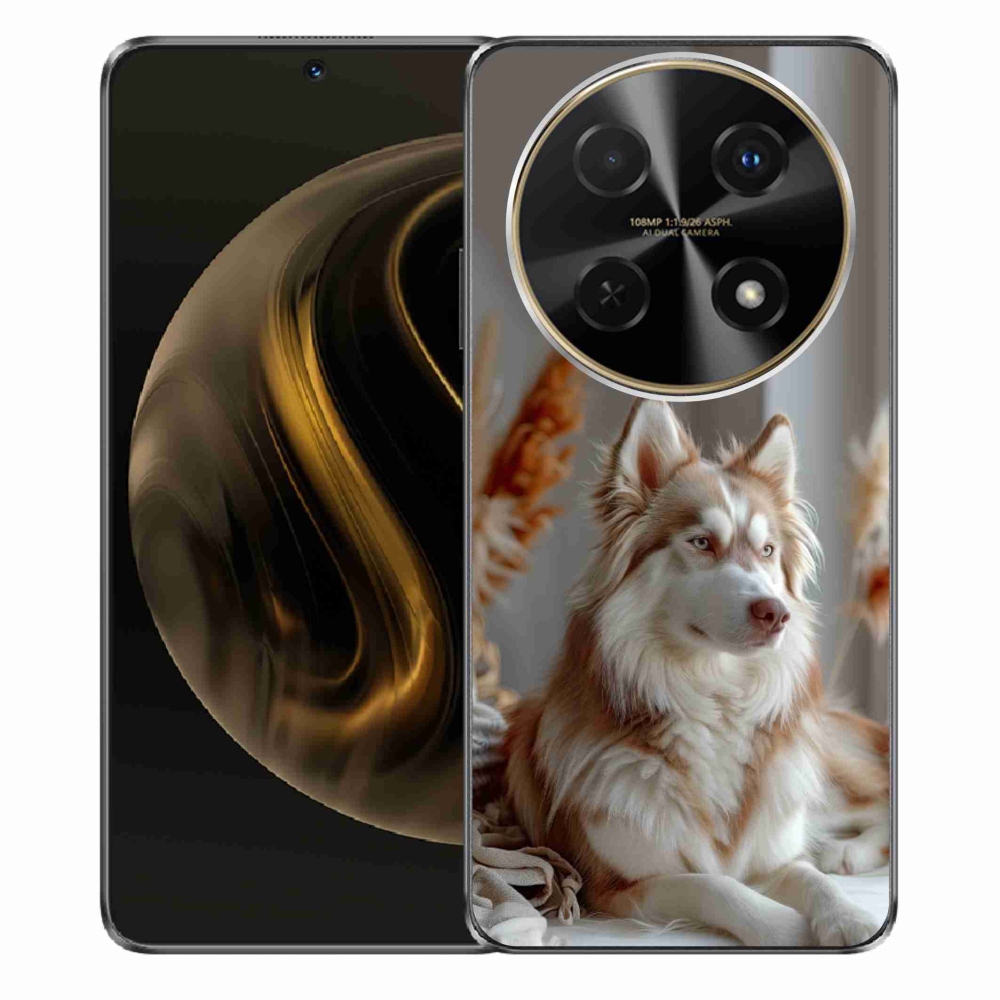 Gélový kryt mmCase na Huawei Nova 12i - pokojný sibírsky husky