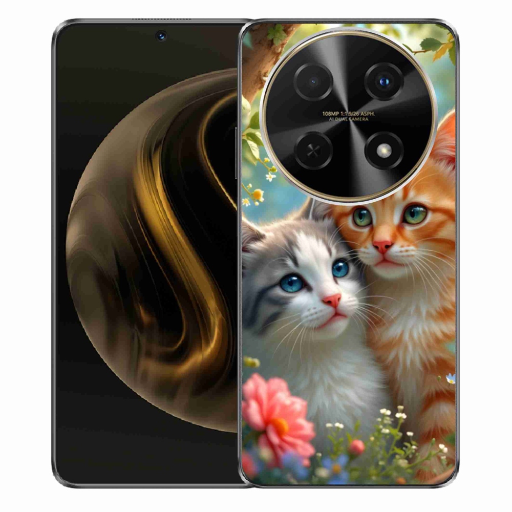 Gélový kryt mmCase na Huawei Nova 12i - mačacia láska 2