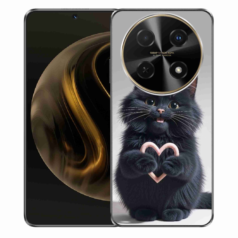Gélový kryt mmCase na Huawei Nova 12i - mačacia láska 3