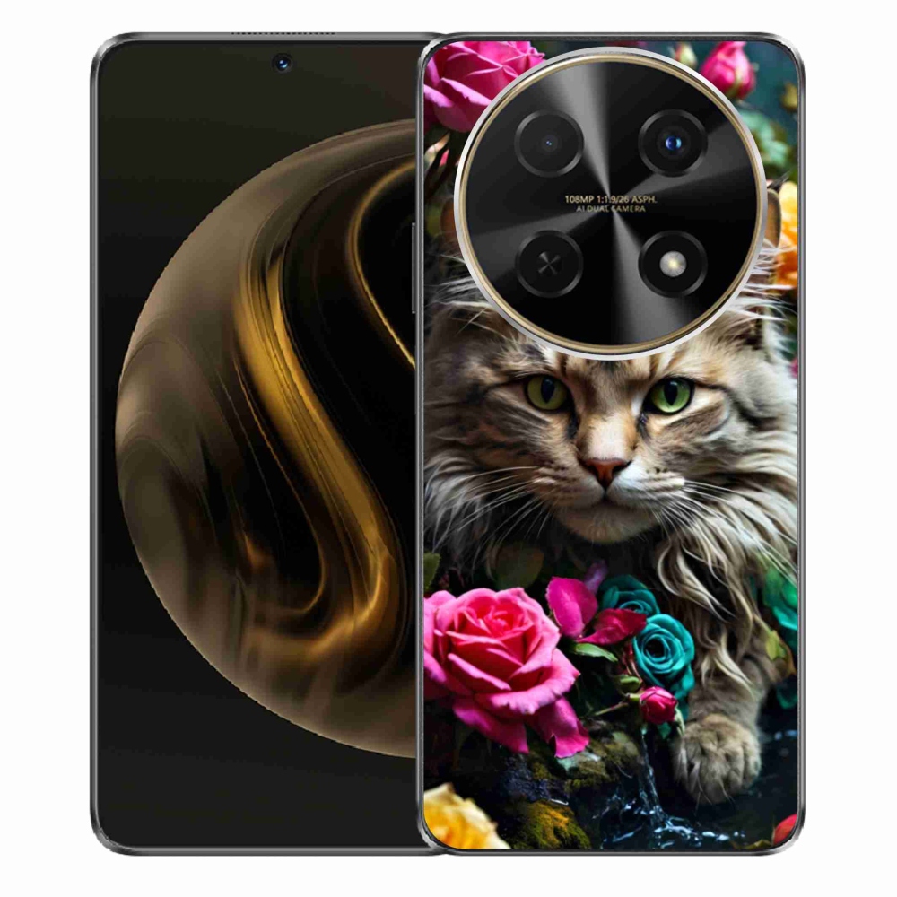 Gélový kryt mmCase na Huawei Nova 12i - mačacie pohľad 2