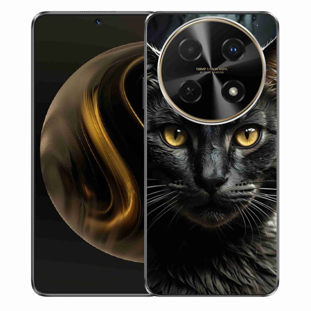 Gélový kryt mmCase na Huawei Nova 12i - mačacie pohľad 3