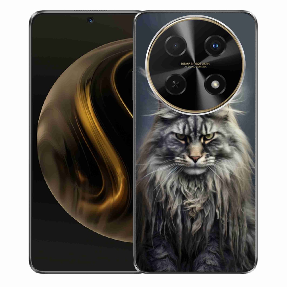 Gélový kryt mmCase na Huawei Nova 12i - mačacie pohľad 4