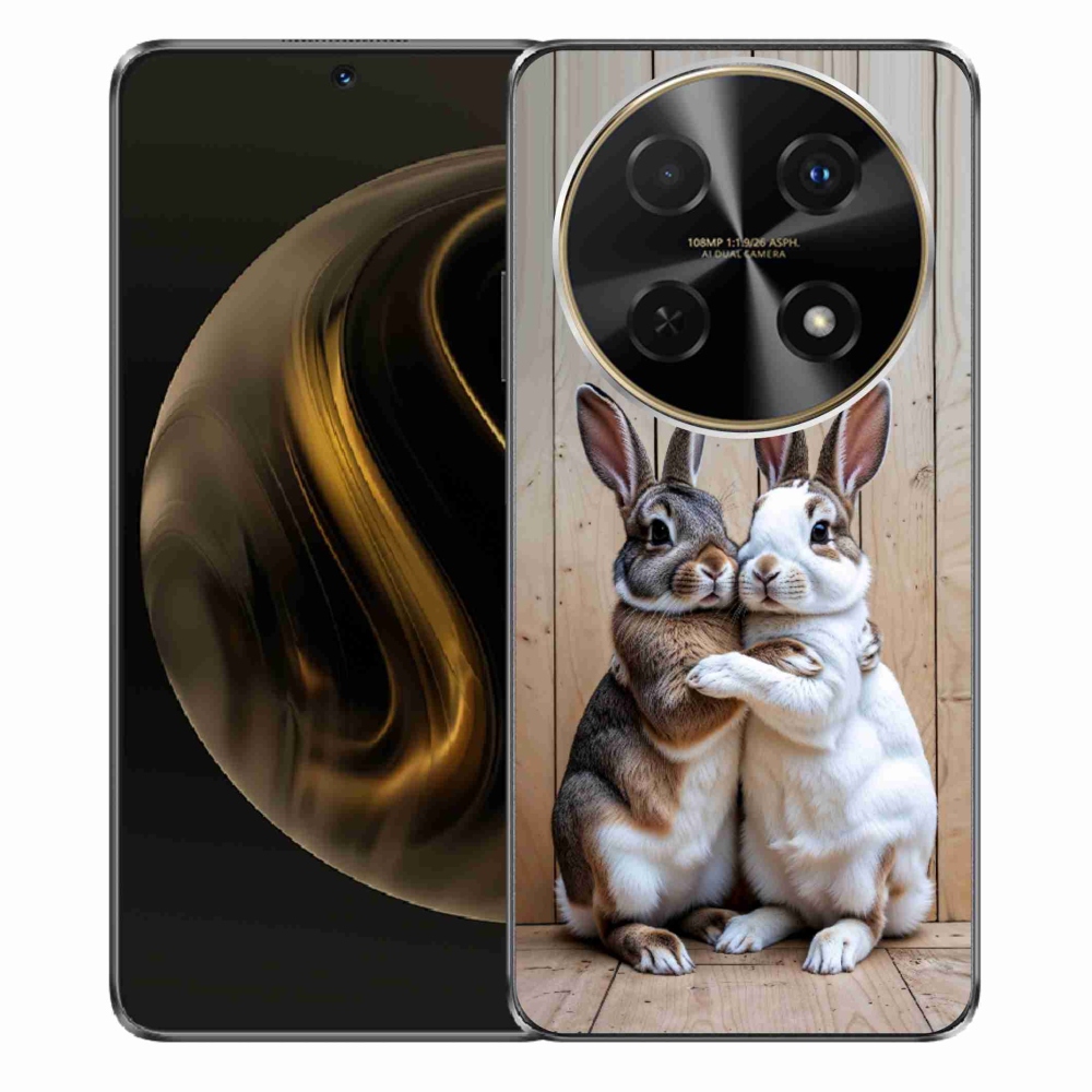 Gélový kryt mmCase na Huawei Nova 12i - králičie pár
