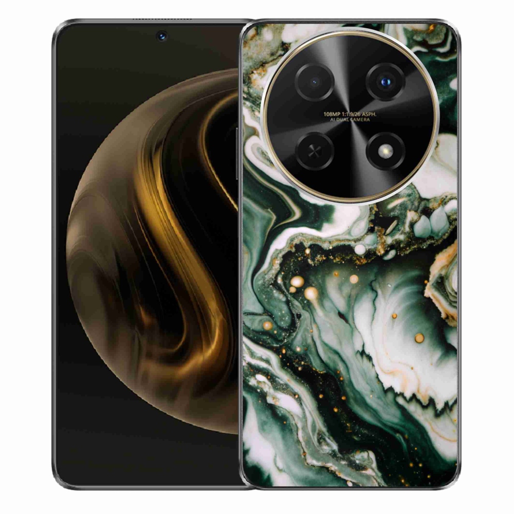 Gélový kryt mmCase na Huawei Nova 12i - kreslené padajúce listy