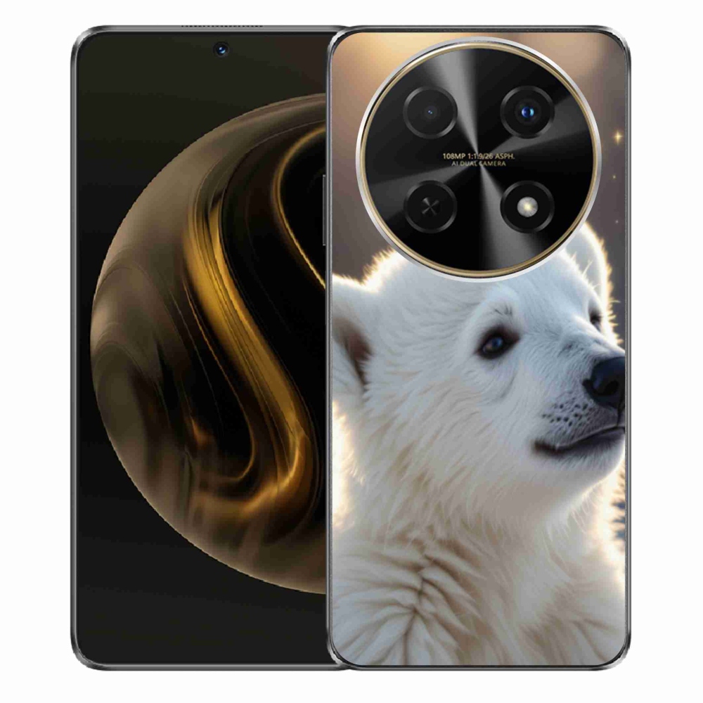 Gélový kryt mmCase na Huawei Nova 12i - ľadový medveď