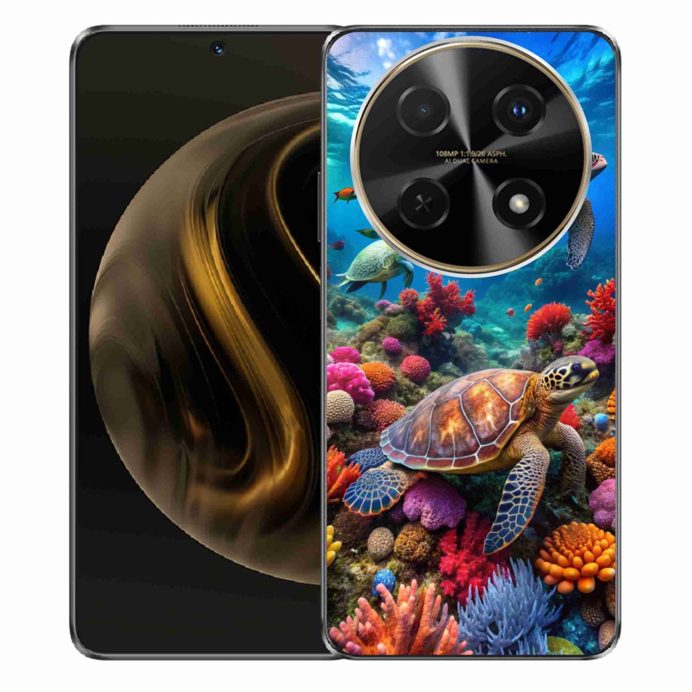 Gélový kryt mmCase na Huawei Nova 12i - morský svet 2