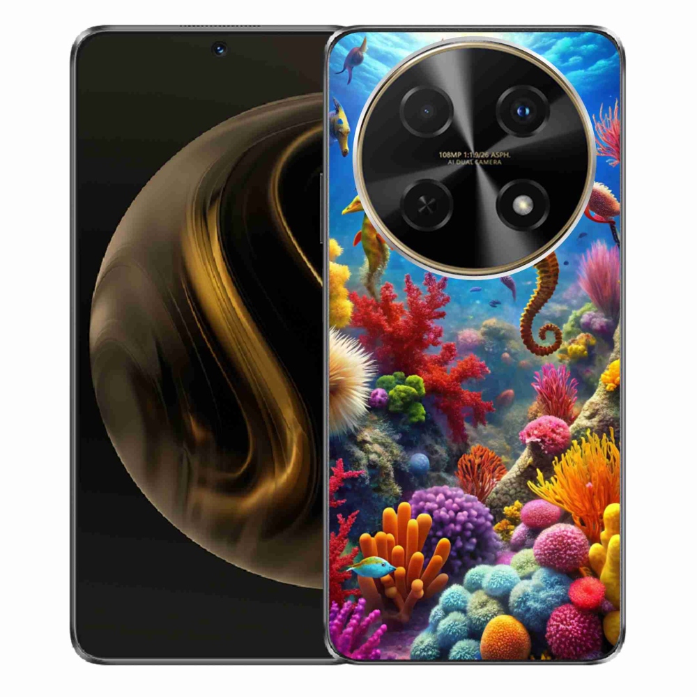Gélový kryt mmCase na Huawei Nova 12i - morský svet 3