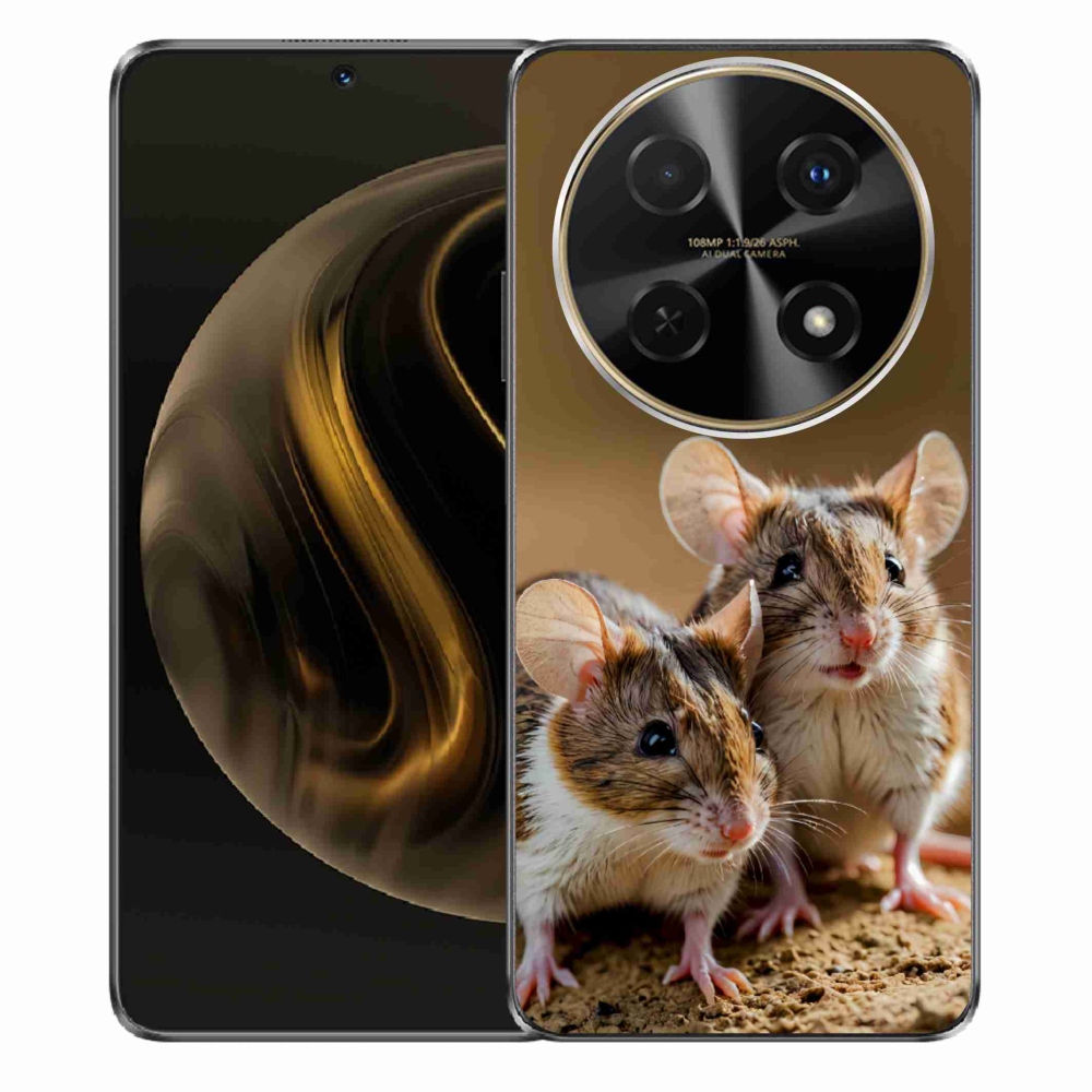 Gélový kryt mmCase na Huawei Nova 12i - myší duo