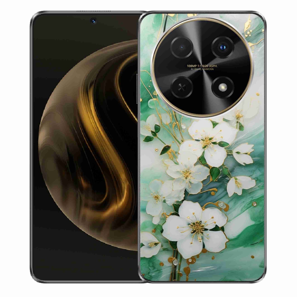 Gélový kryt mmCase na Huawei Nova 12i - nežné kvety