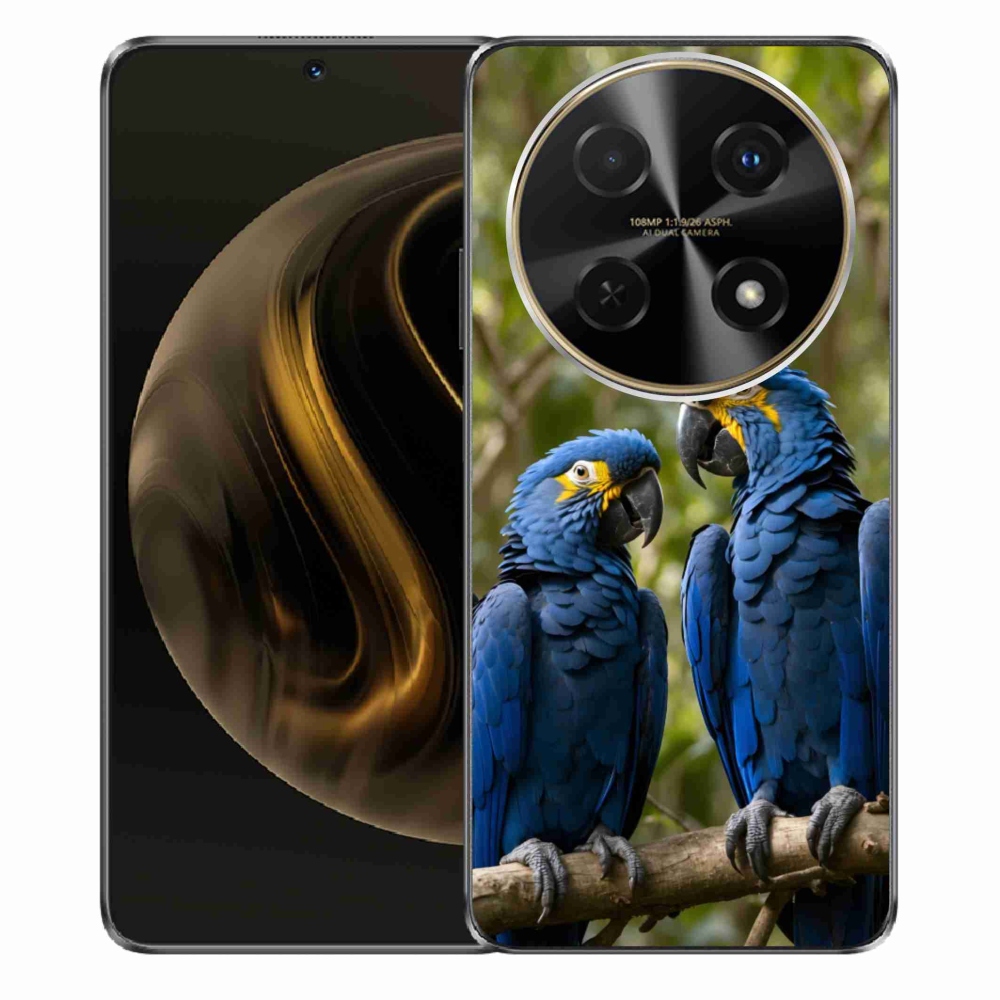Gélový kryt mmCase na Huawei Nova 12i - papagájové duo