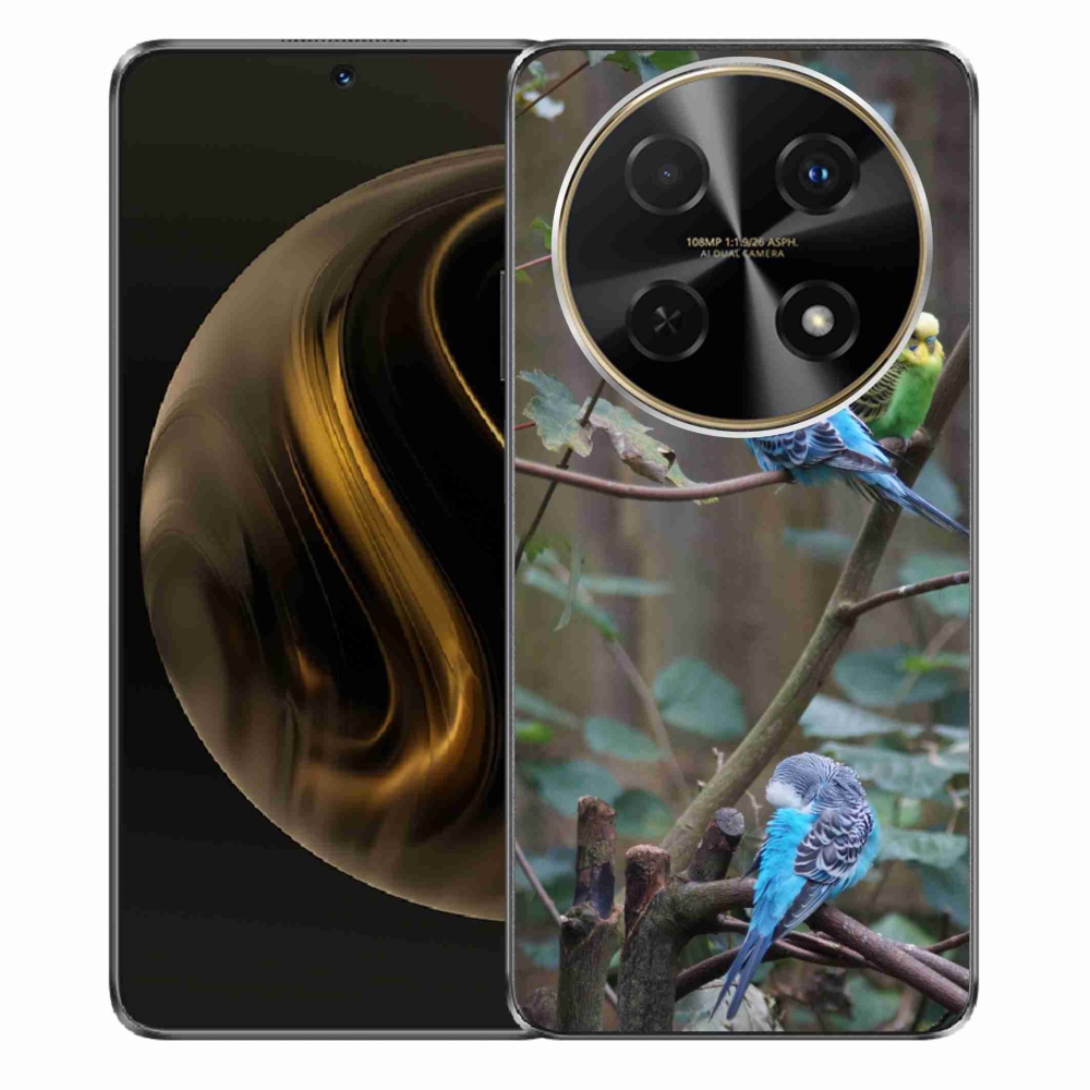 Gélový kryt mmCase na Huawei Nova 12i - papagáje na vetve