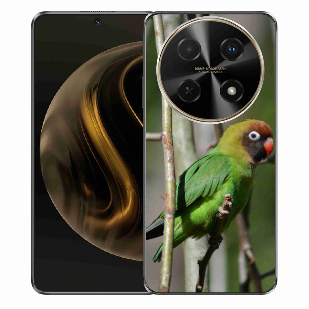Gélový kryt mmCase na Huawei Nova 12i - papagáj agapornis