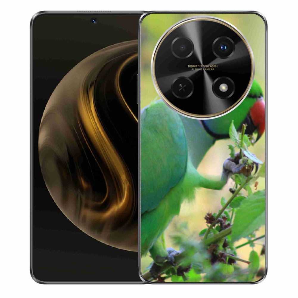 Gélový kryt mmCase na Huawei Nova 12i - papagáj Alexandr