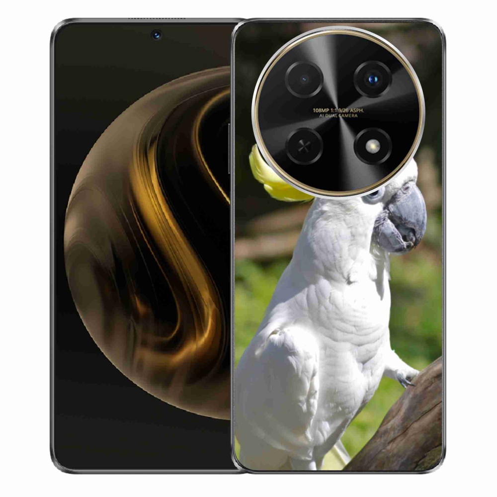 Gélový kryt mmCase na Huawei Nova 12i - papagáj kakadu 2