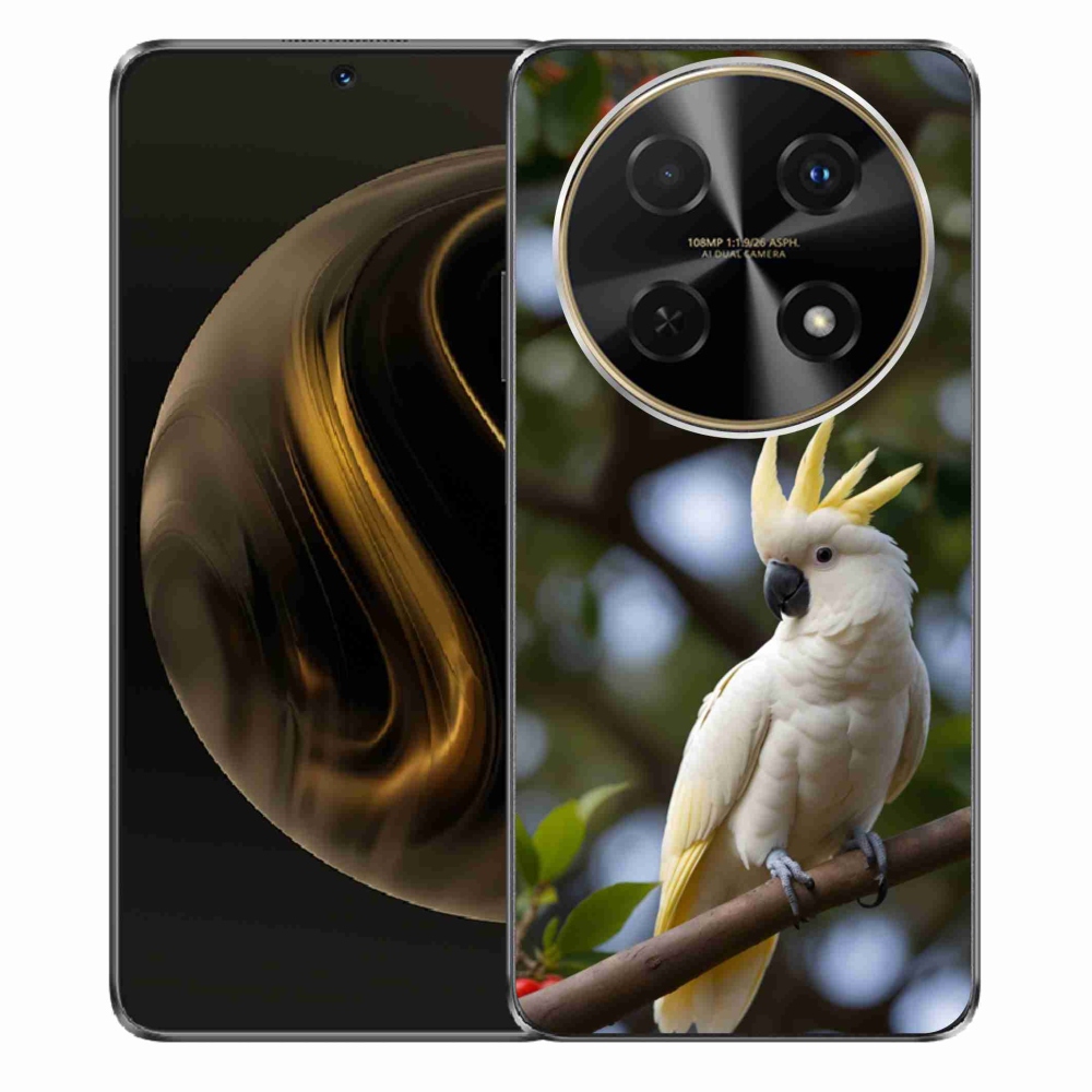 Gélový kryt mmCase na Huawei Nova 12i - papagáj kakadu 3