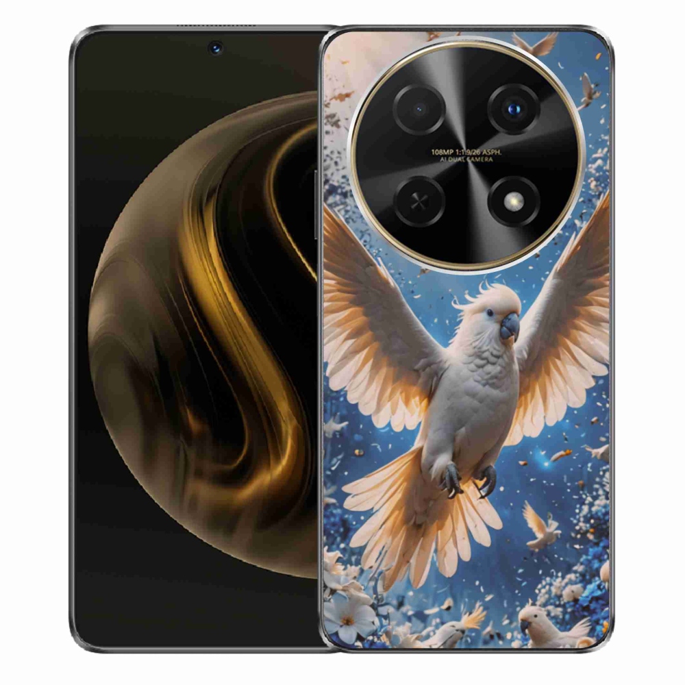 Gélový kryt mmCase na Huawei Nova 12i - papagáj kakadu