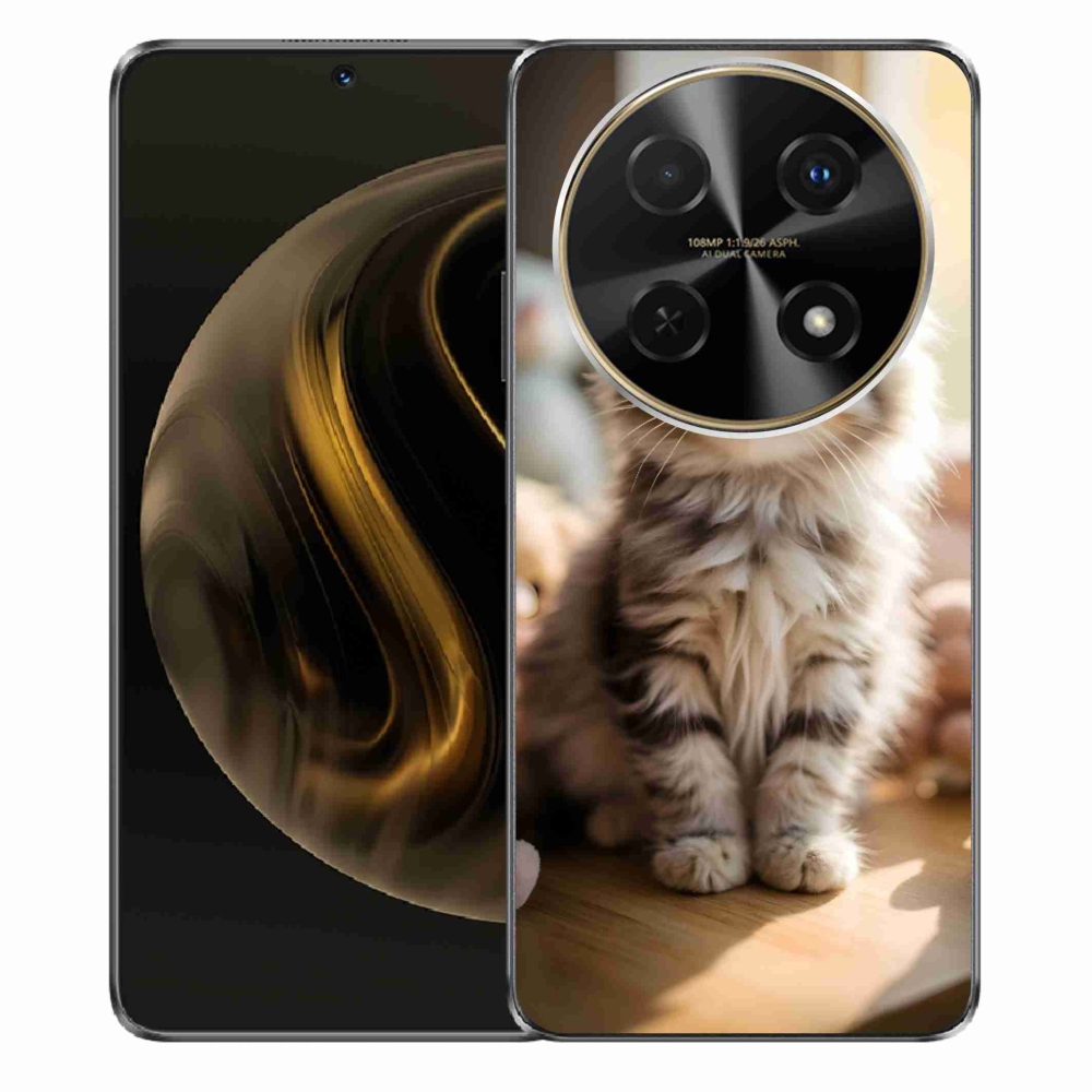 Gélový kryt mmCase na Huawei Nova 12i - roztomilé mačiatko 10