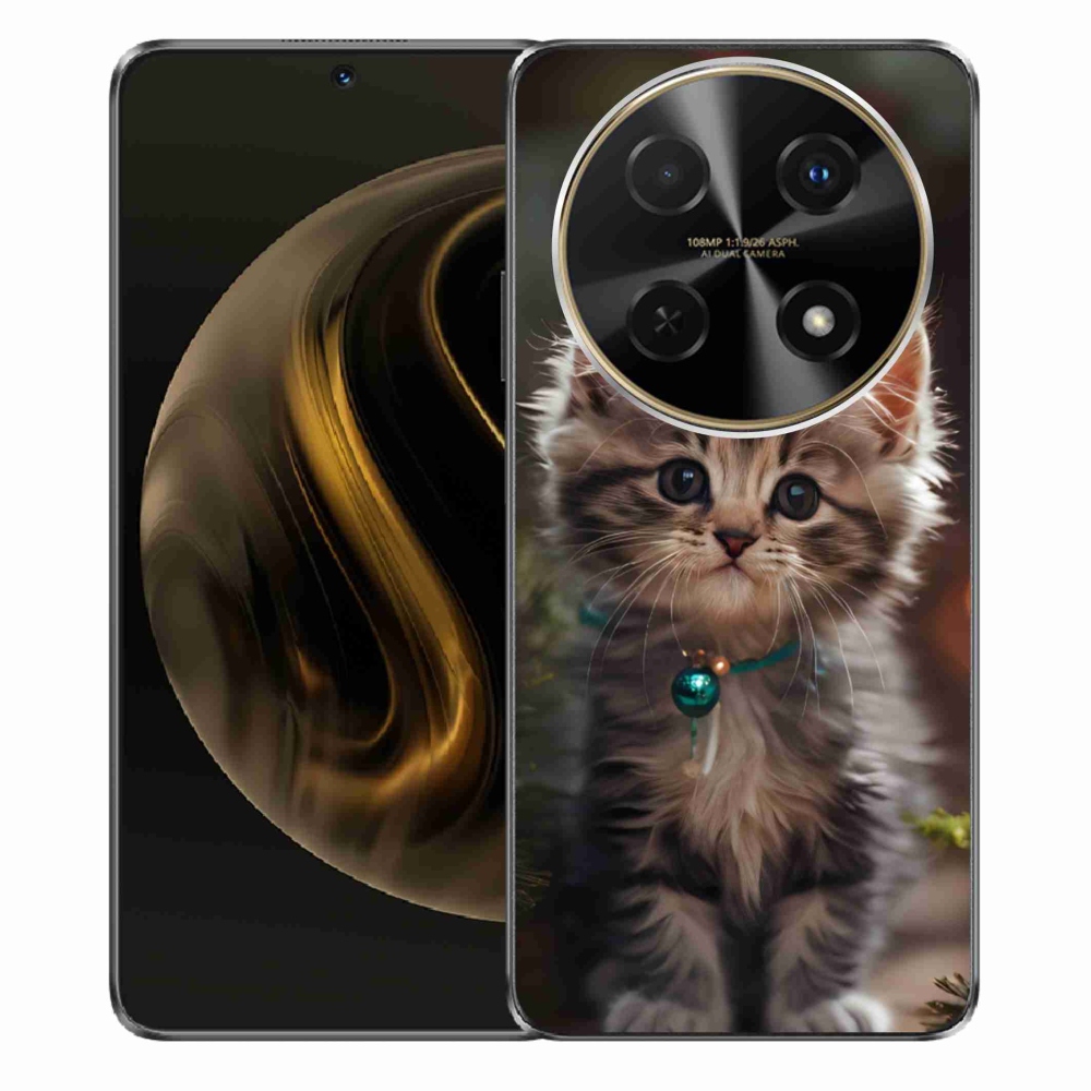 Gélový kryt mmCase na Huawei Nova 12i - roztomilé mačiatko 11