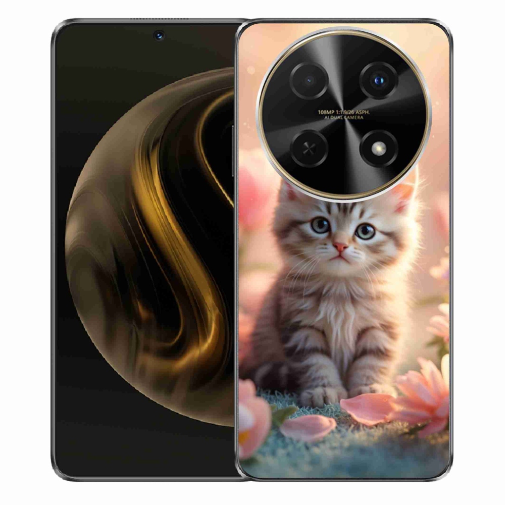 Gélový kryt mmCase na Huawei Nova 12i - roztomilé mačiatko 8