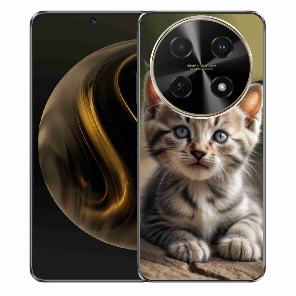 Gélový kryt mmCase na Huawei Nova 12i - roztomilé mačiatko 9