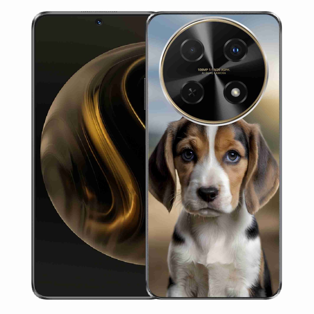 Gélový kryt mmCase na Huawei Nova 12i - roztomilý bígl
