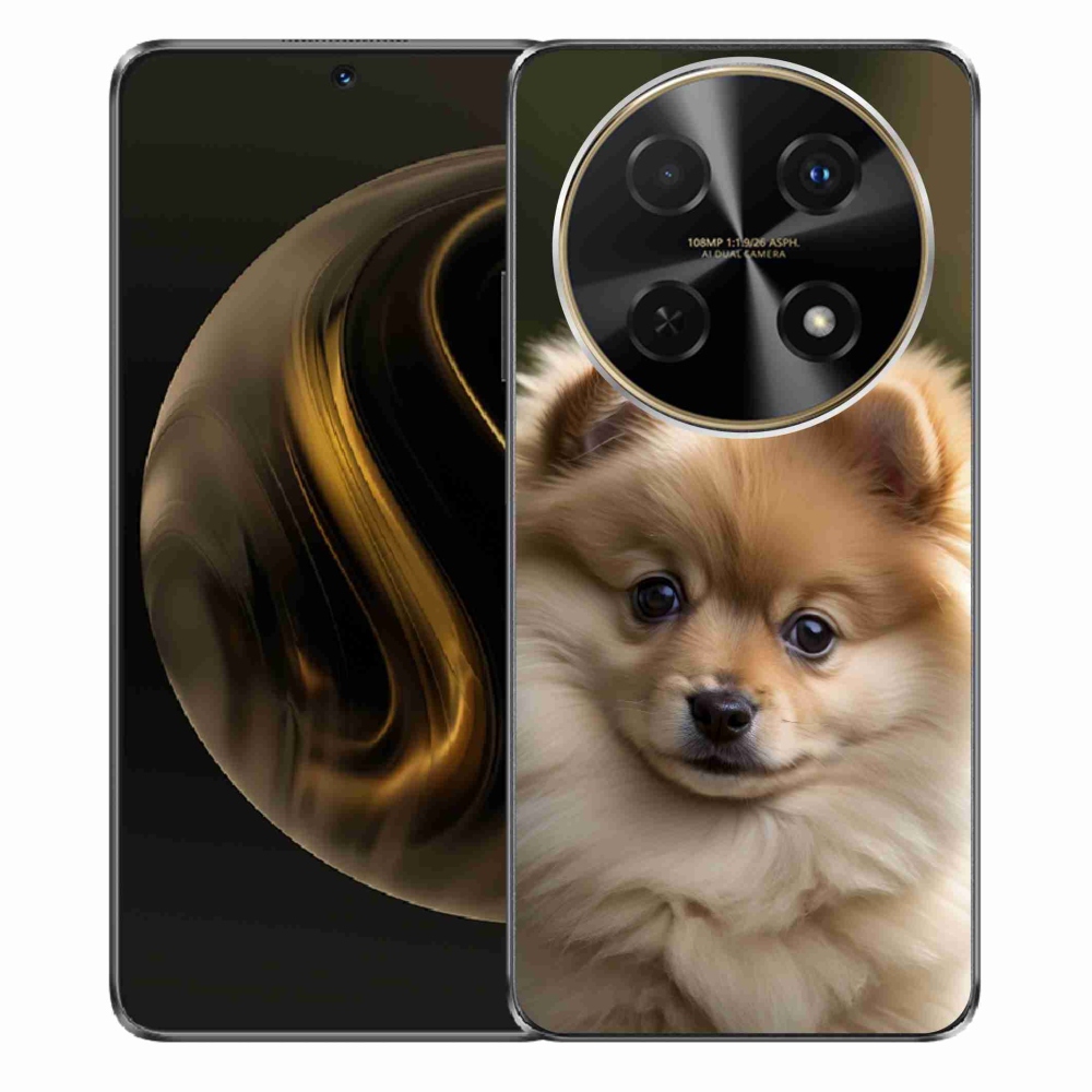 Gélový kryt mmCase na Huawei Nova 12i - roztomilý pomeranian 2