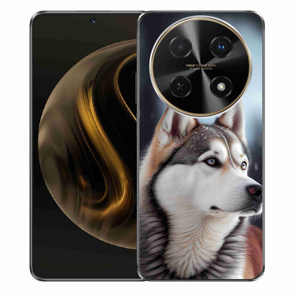 Gélový kryt mmCase na Huawei Nova 12i - sibírsky husky