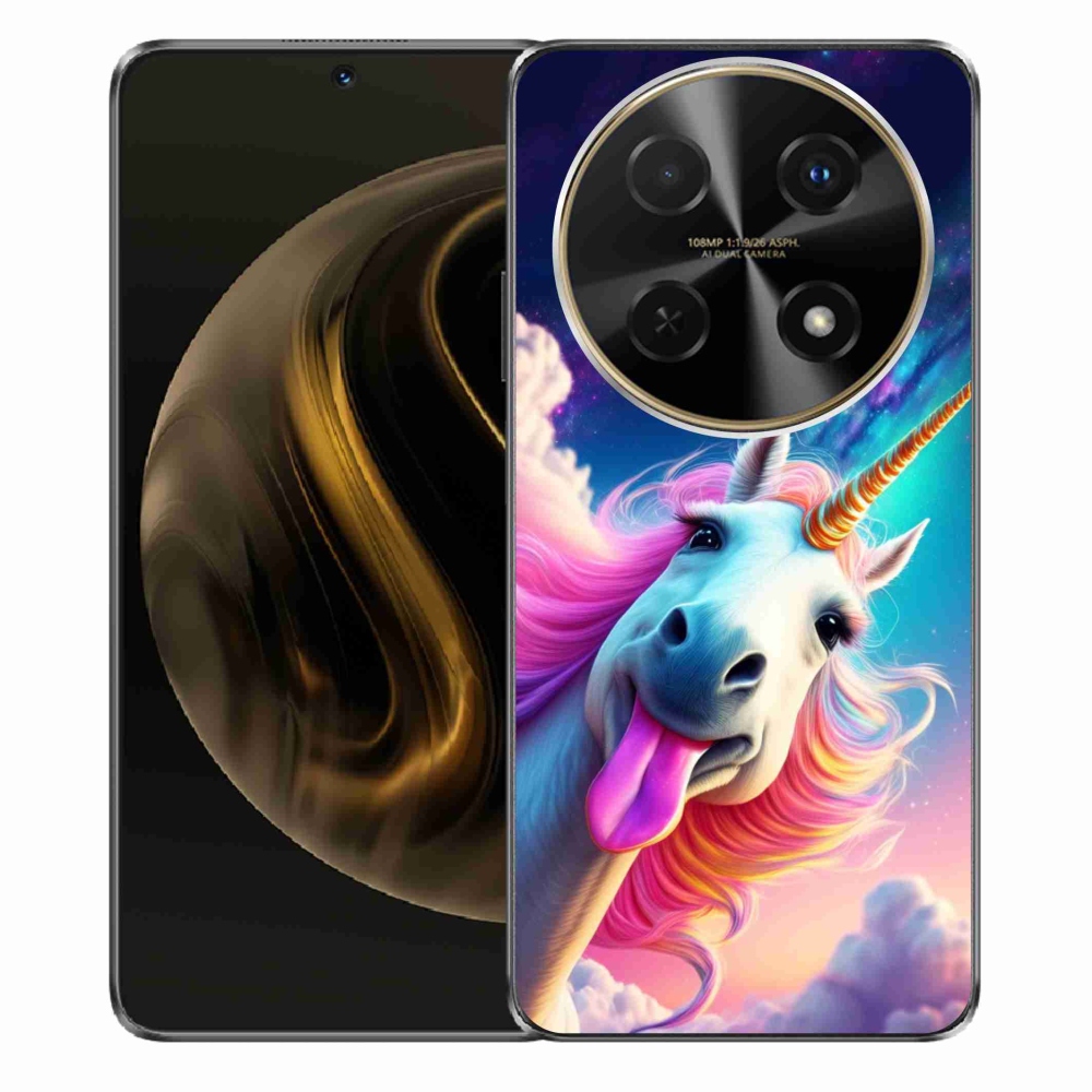 Gélový kryt mmCase na Huawei Nova 12i - šialený jednorožec
