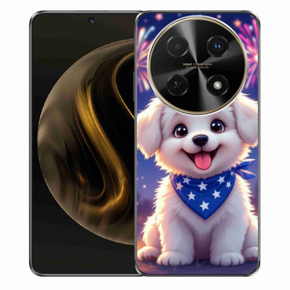 Gélový kryt mmCase na Huawei Nova 12i - slávnostné šteňa