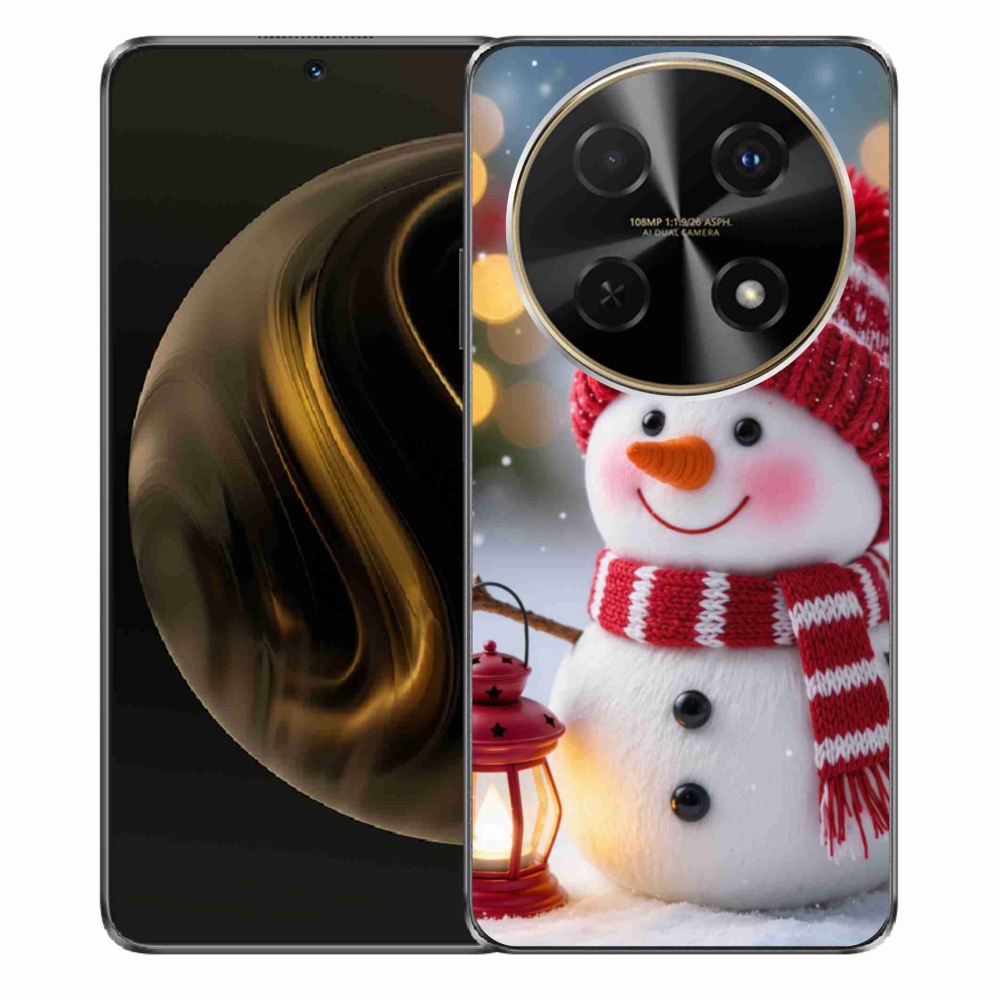 Gélový kryt mmCase na Huawei Nova 12i - snehuliak 2