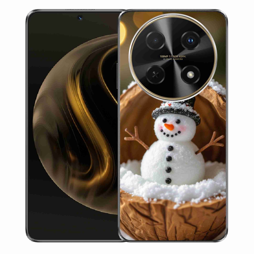 Gélový kryt mmCase na Huawei Nova 12i - snehuliak 4