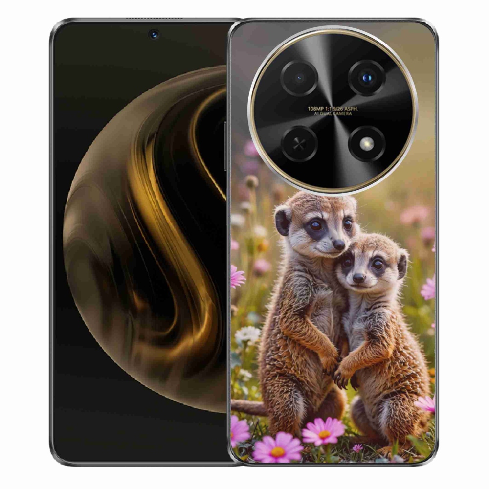 Gélový kryt mmCase na Huawei Nova 12i - surikatí duo