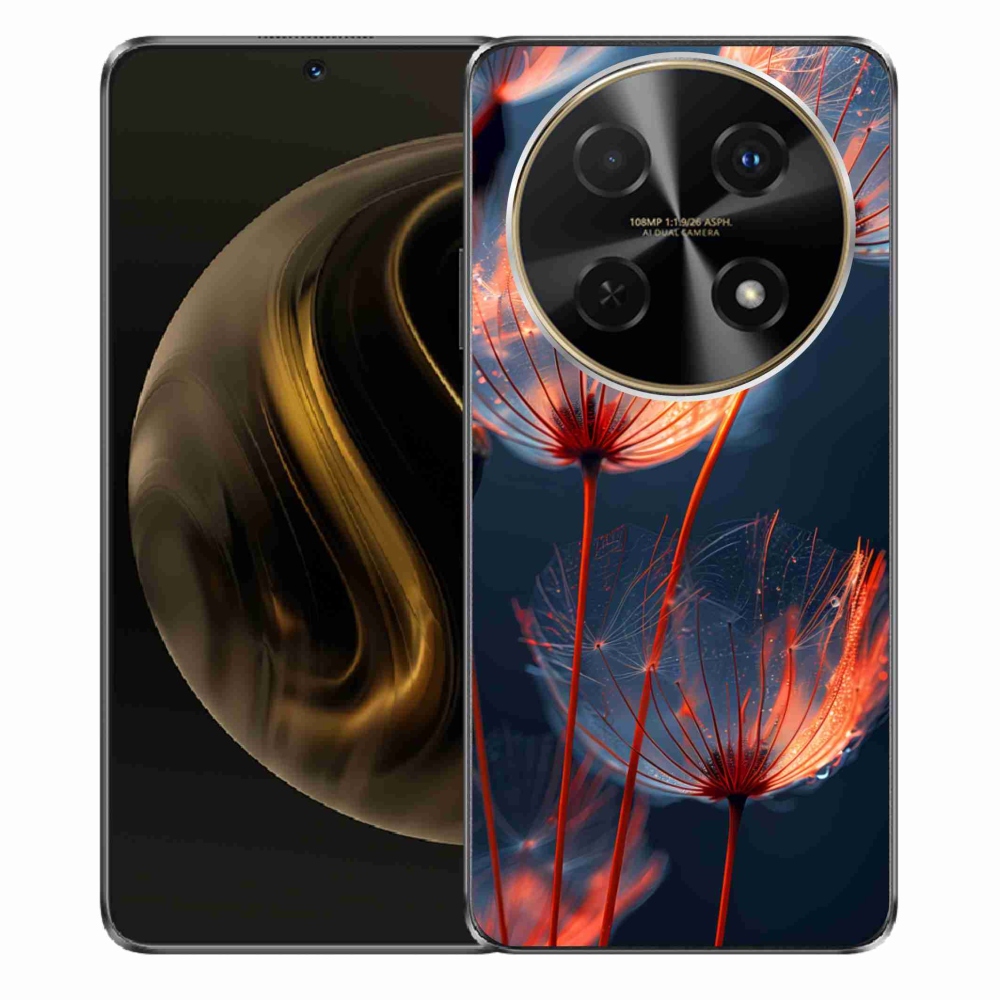 Gélový kryt mmCase na Huawei Nova 12i - svetielkujúca páperie